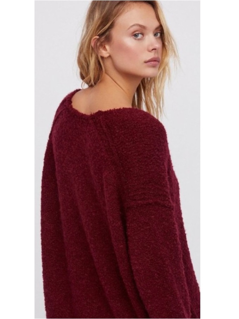 Free People Loft Alpaca Knit Sweater Medium